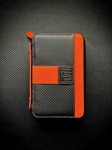 PROJECTCARBON | DRI CARBON SERIES - CARBON FIBER ORANGE DESIGN TRAVEL CASE - HK CohCigars -雪茄