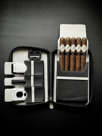 PROJECTCARBON | DRI CARBON SERIES - PANDA V4 CARBON FIBER DESIGN TRAVEL CASE - HK CohCigars -雪茄