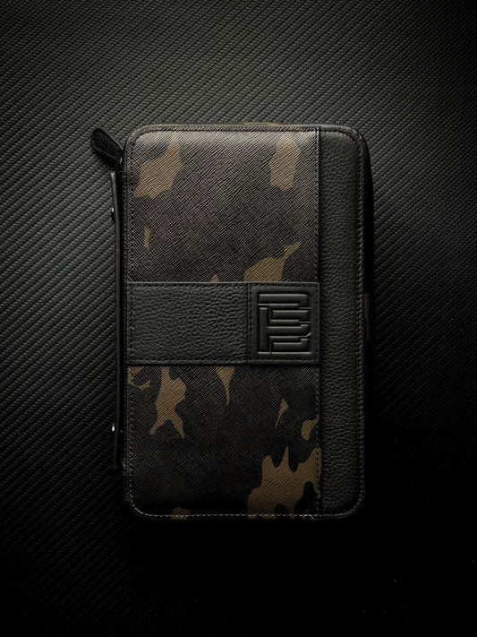 PROJECTCARBON | LEATHER SERIES - CAMOUFLAGE DESIGN TRAVEL CASE - HK CohCigars -雪茄