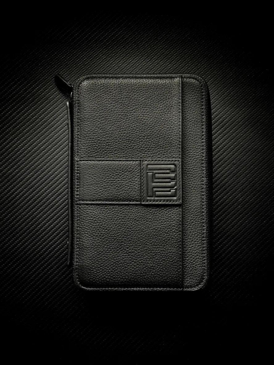 PROJECTCARBON | LEATHER SERIES - MIDNIGHT BLACK TRAVEL CASE - HK CohCigars -雪茄