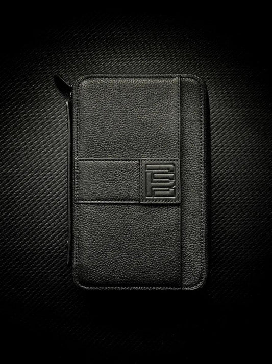 PROJECTCARBON | LEATHER SERIES - MIDNIGHT BLACK TRAVEL CASE - HK CohCigars -雪茄