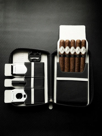 PROJECTCARBON | LEATHER SERIES - PANDA V2 TRAVEL CASE - HK CohCigars