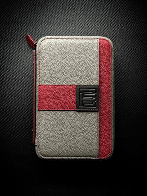 PROJECTCARBON | LEATHER SERIES - SPARTAN GREY TRAVEL CASE