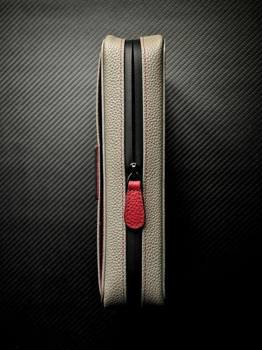 PROJECTCARBON | LEATHER SERIES - SPARTAN GREY TRAVEL CASE - HK CohCigars -雪茄