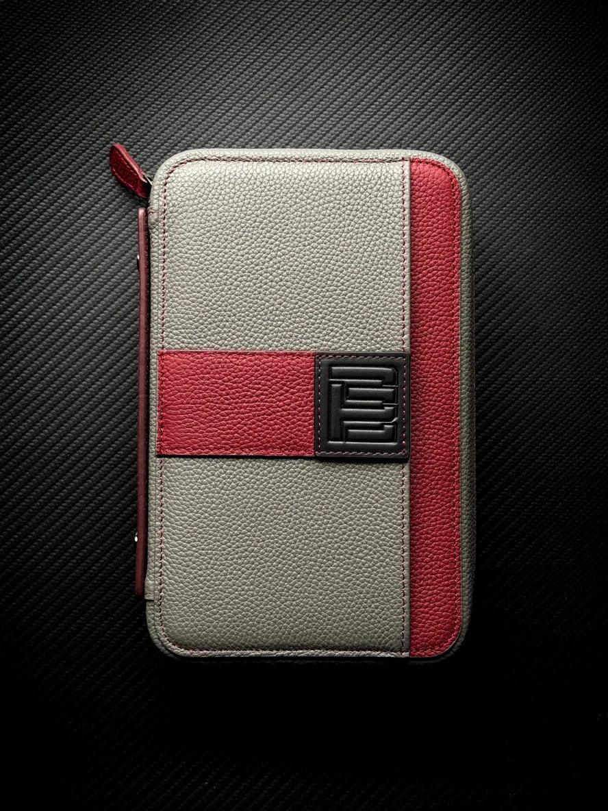 PROJECTCARBON | LEATHER SERIES - SPARTAN GREY TRAVEL CASE - HK CohCigars