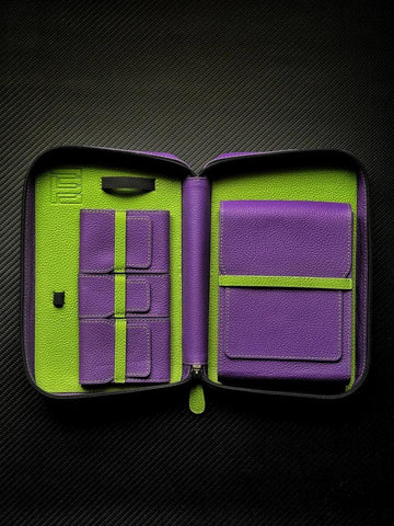 PROJECTCARBON | LEATHER SERIES - "THE LAST LAUGH" TRAVEL CASE - HK CohCigars