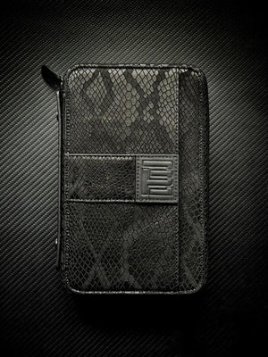 PROJECTCARBON |LEATHER X-SERIES - "DIGITAL SNAKE" TRAVEL CASE