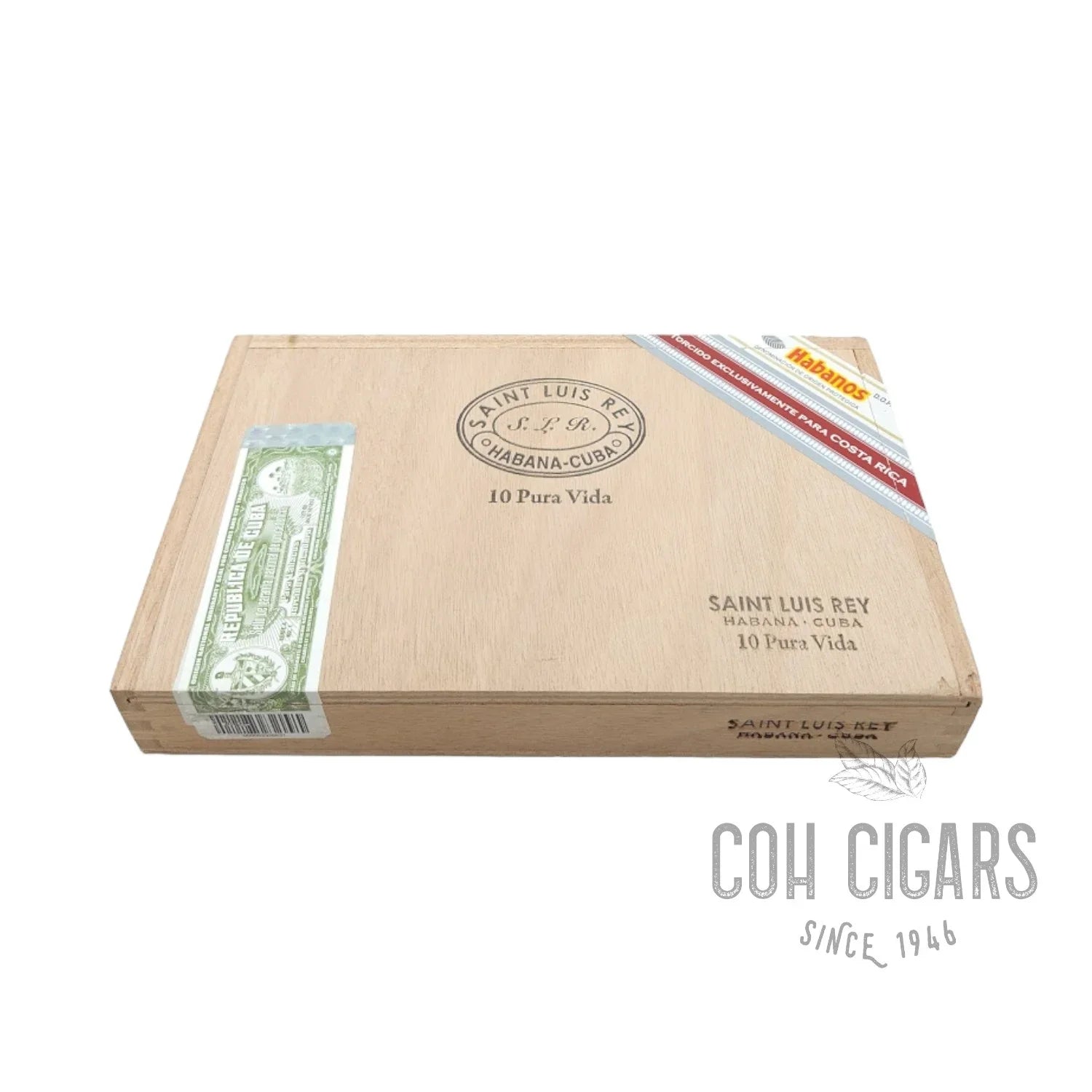 Pura Vide RE Costa Rica 2021 | Box 10 | Saint Luis Rey Cigars - HK CohCigars -雪茄