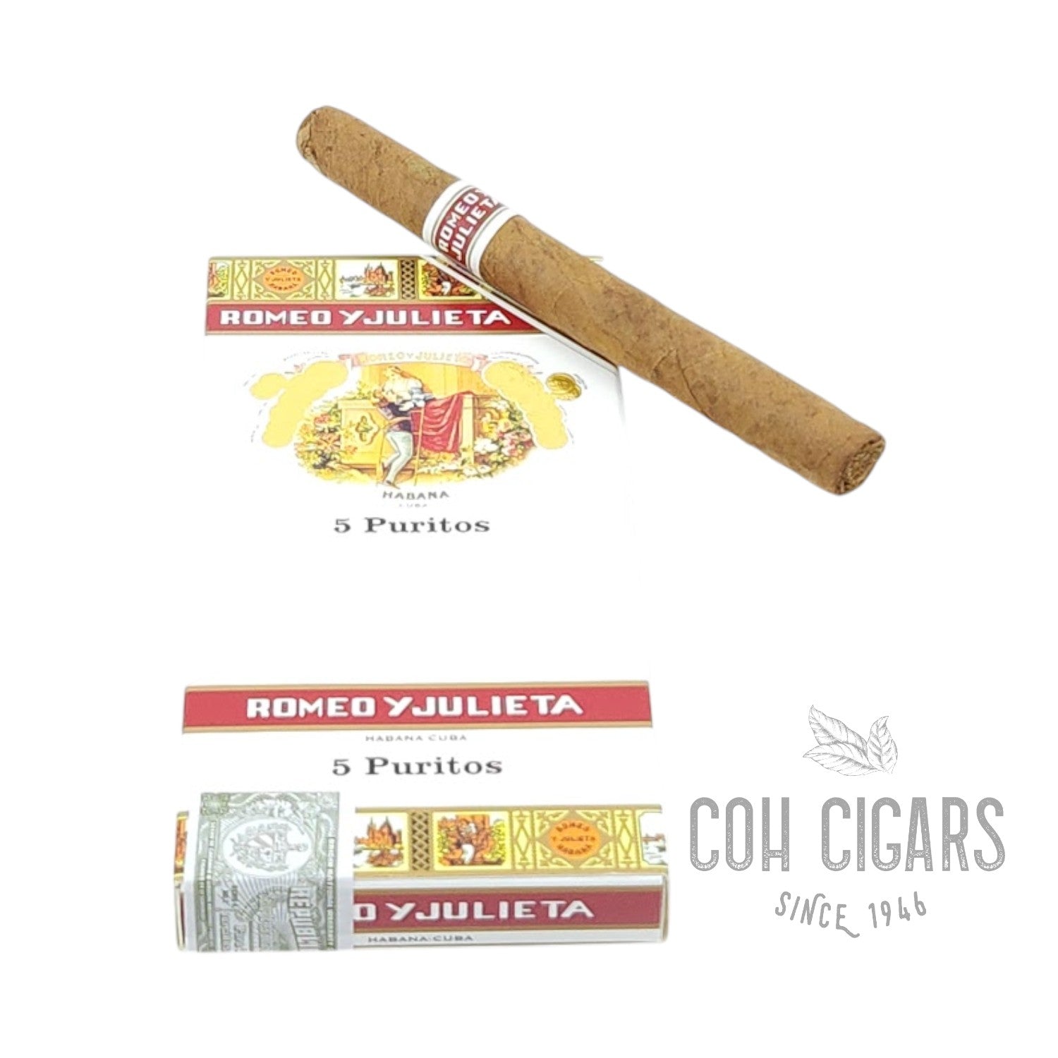 Puritos | Box 5 | Romeo Y Julieta cigar - HK CohCigars -雪茄