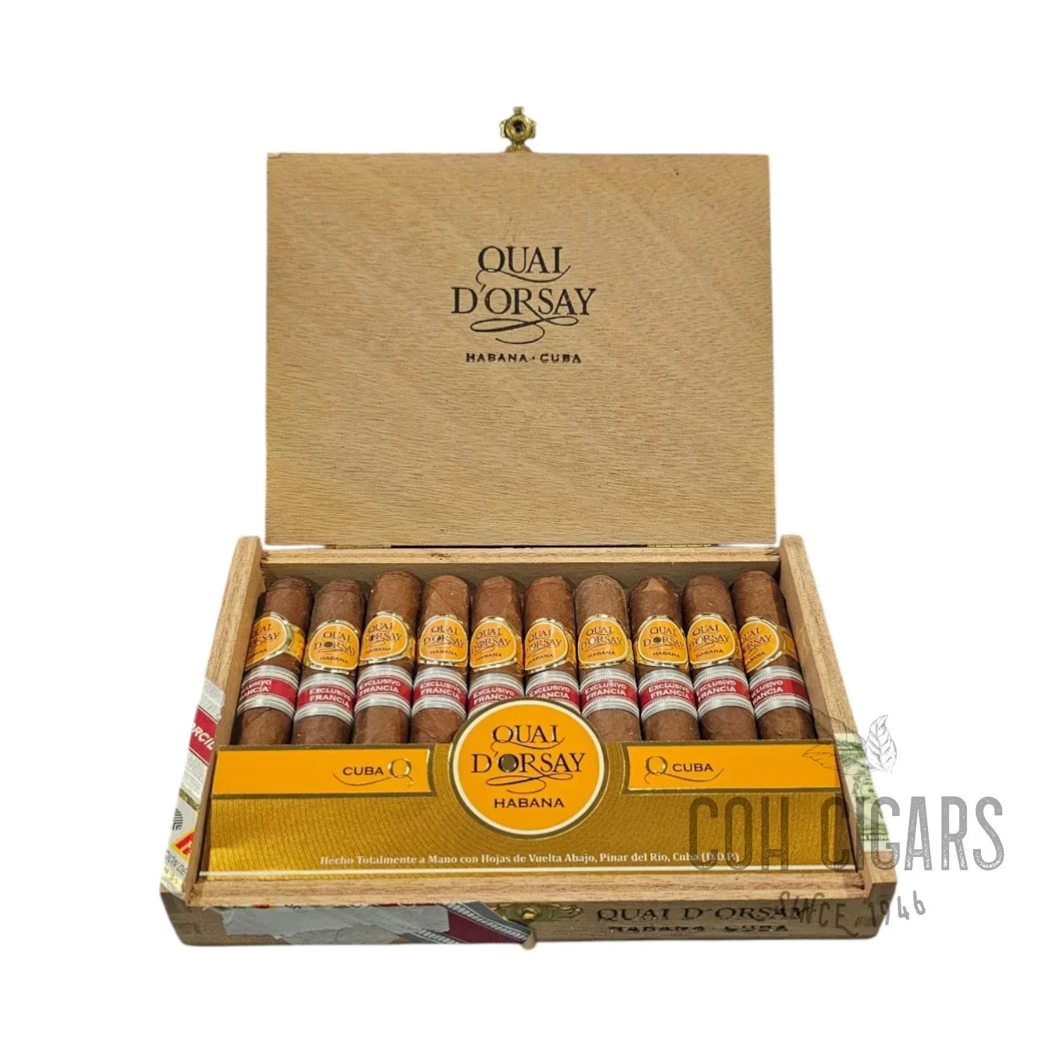 Quai D'Orsay Secreto Cubano Edicion Regional Francia 2016 Box 10 - HK CohCigars -雪茄