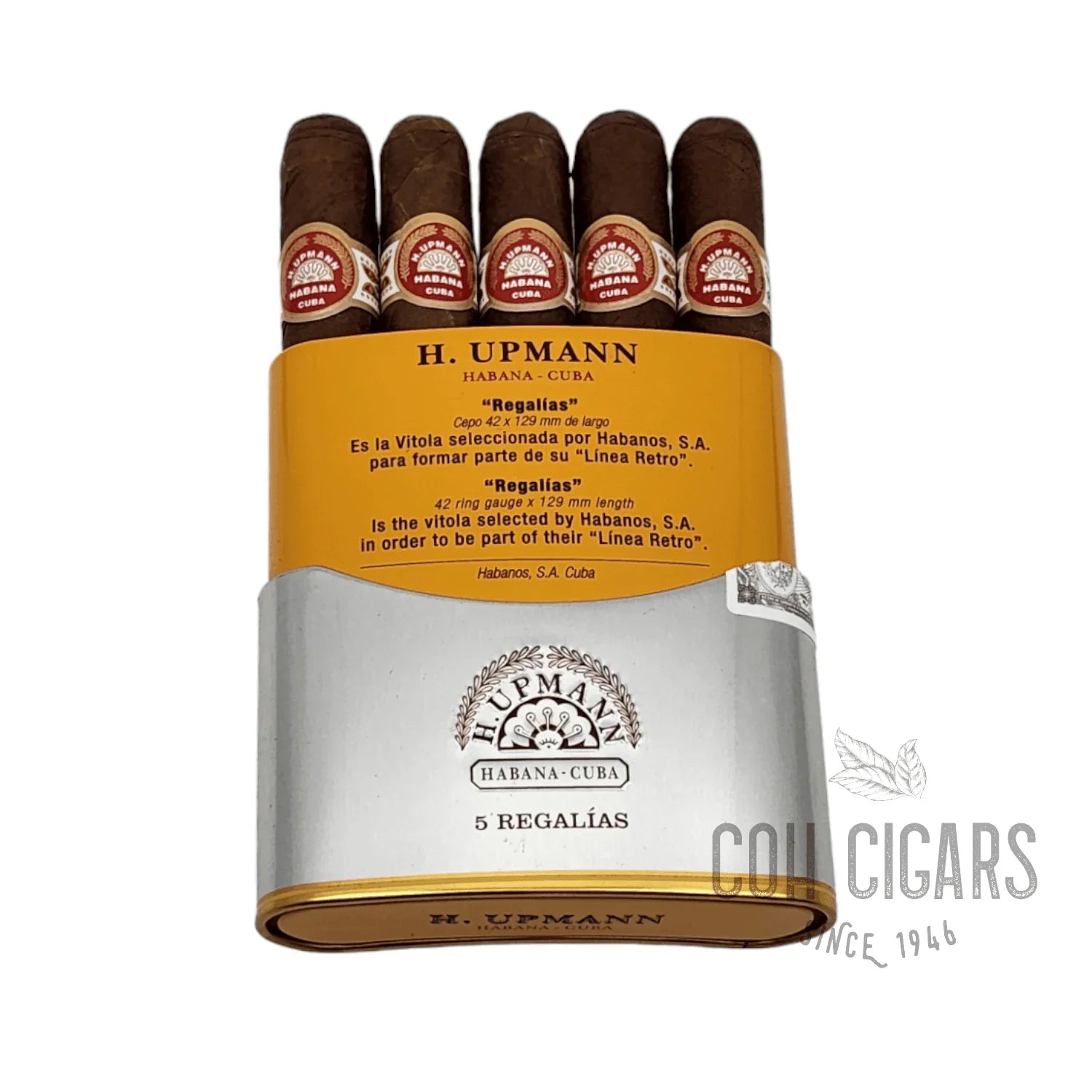 Regalias A/P | Box 5x10 | H.Upmann Cigars - HK CohCigars -雪茄