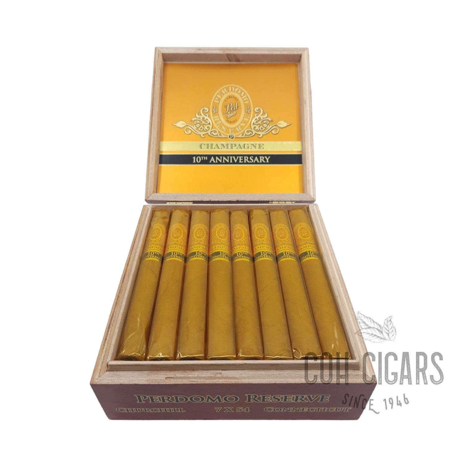 Reserve 10th Anniversary Champagne Churchill | Box 25 | Perdomo cigar - HK CohCigars