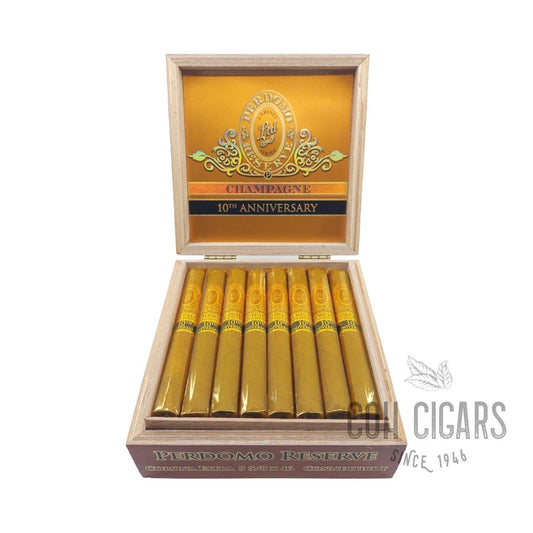 Reserve 10th Anniversary Champagne Corona Extra (5.6x46) | Box 25 | Perdomo Cigars