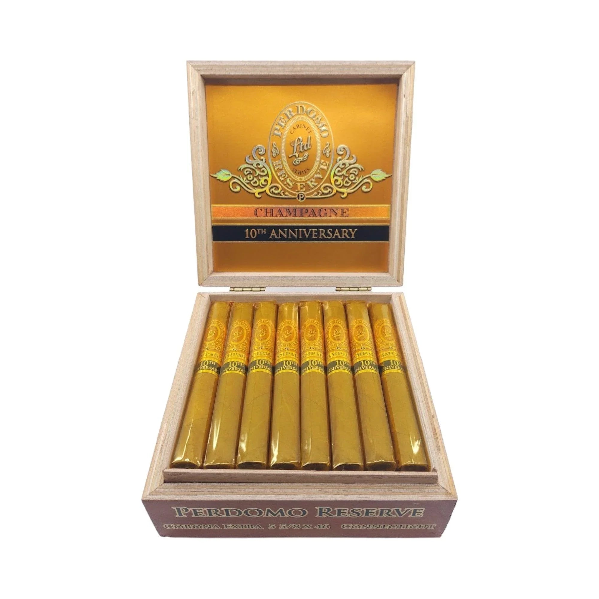 Reserve 10th Anniversary Champagne Corona Extra | Box 25 | Perdomo Cigars - HK CohCigars -雪茄