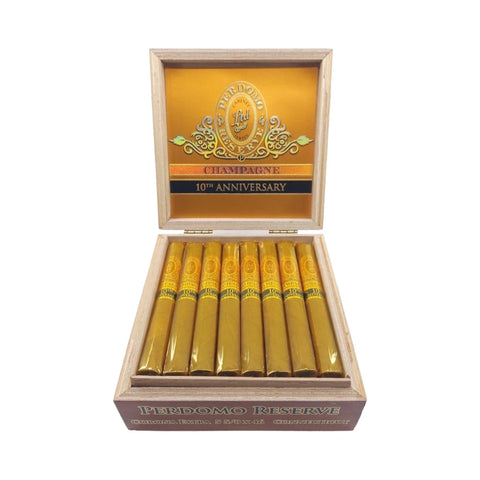 Reserve 10th Anniversary Champagne Corona Extra | Box 25 | Perdomo Cigars - HK CohCigars -雪茄