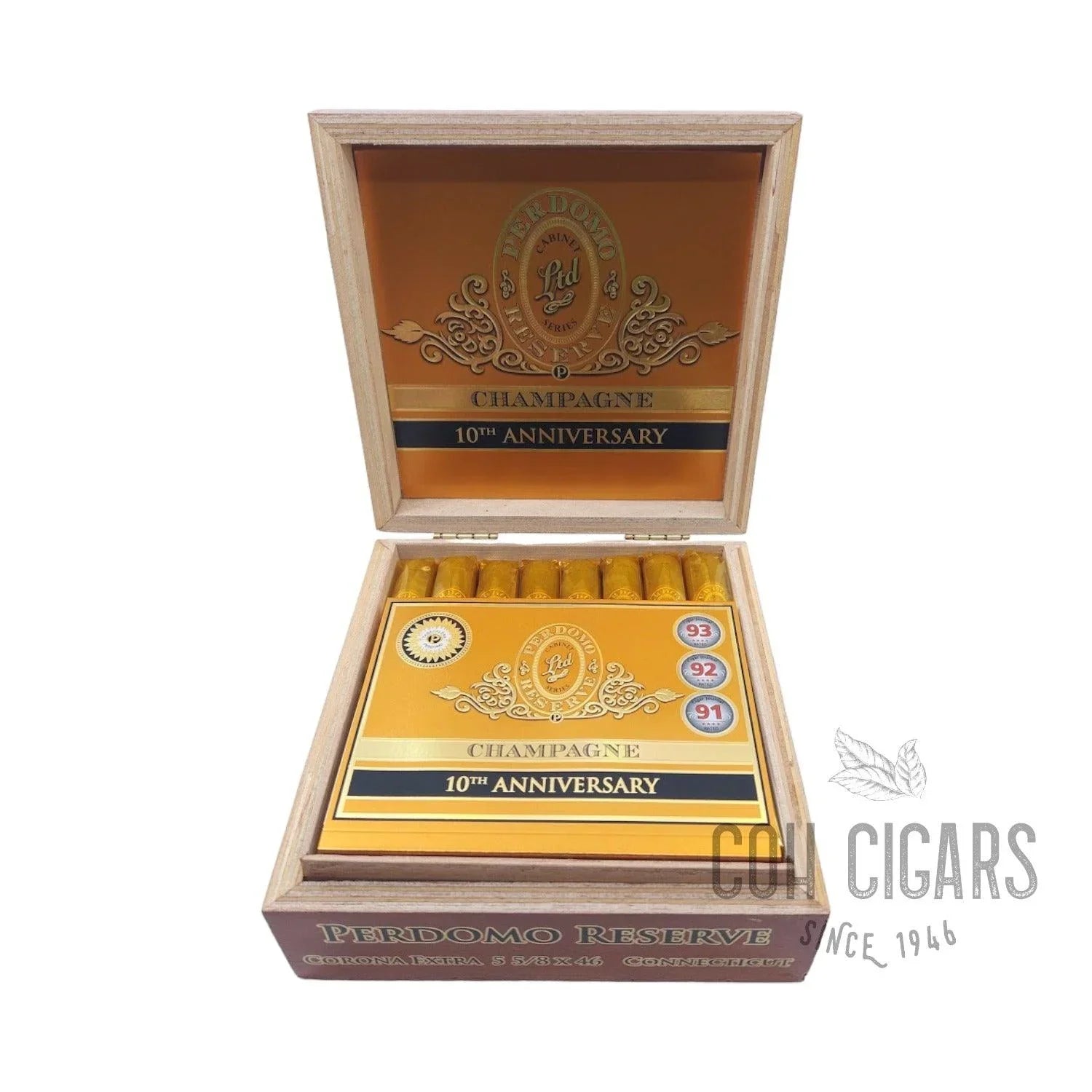 Reserve 10th Anniversary Champagne Corona Extra | Box 25 | Perdomo Cigars - HK CohCigars -雪茄