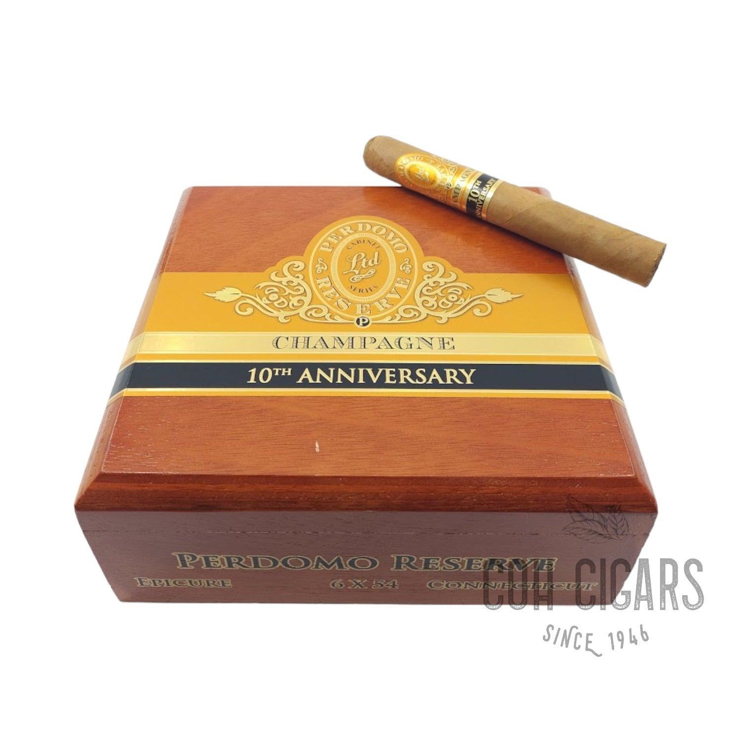 Reserve 10th Anniversary Champagne Epicure | Box 25 | Perdomo cigar - HK CohCigars -雪茄