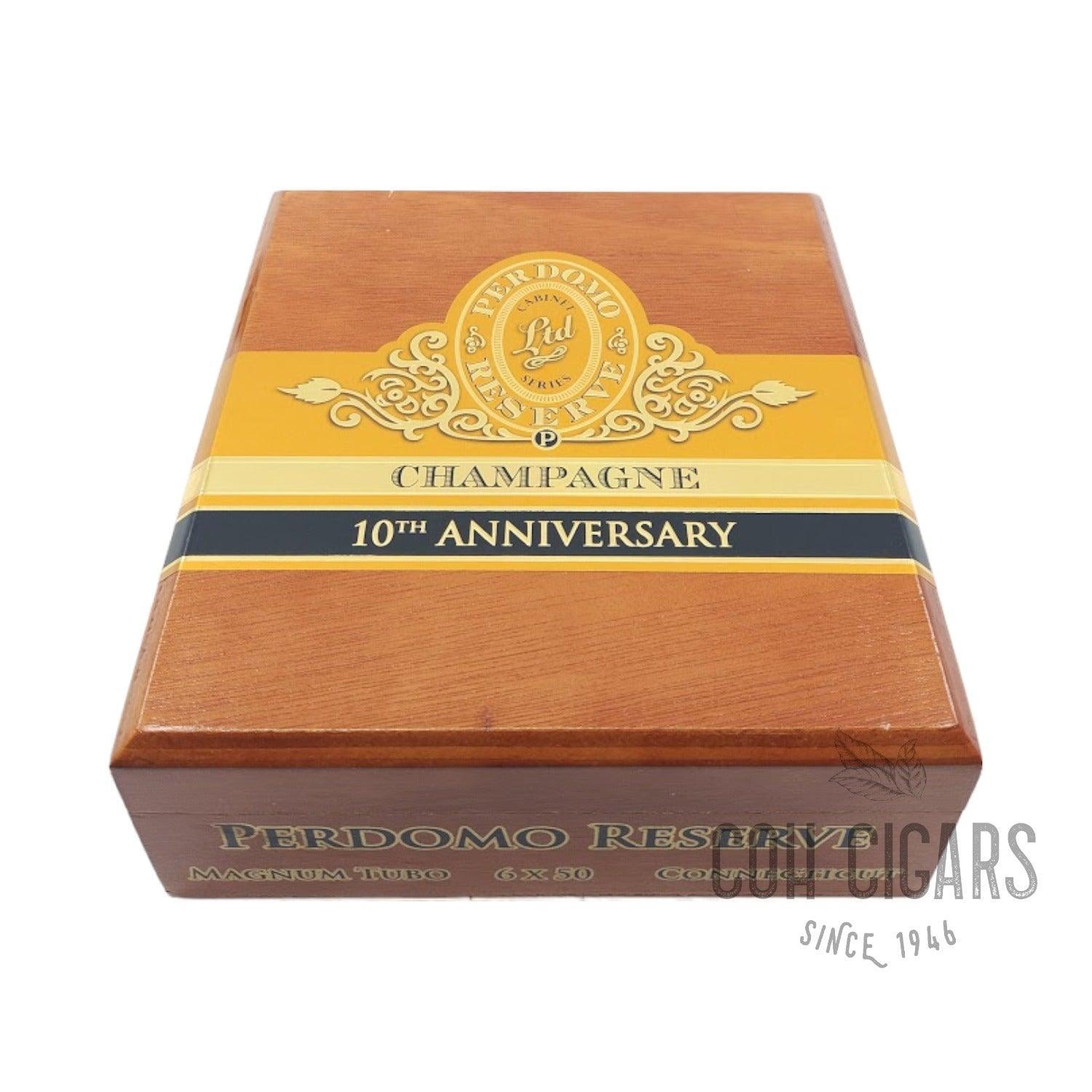 Reserve 10th Anniversary Champagne Magnum 50 Tubo | Box 12 | Perdomo cigar - HK CohCigars