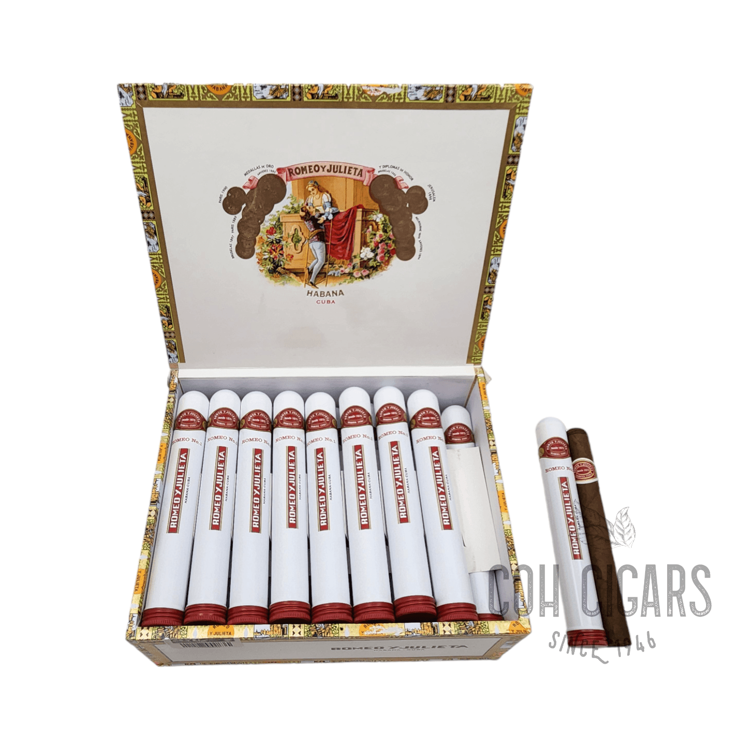 Romeo No.1 A/T | Box 25 | Romeo Y Julieta cigar - HK CohCigars