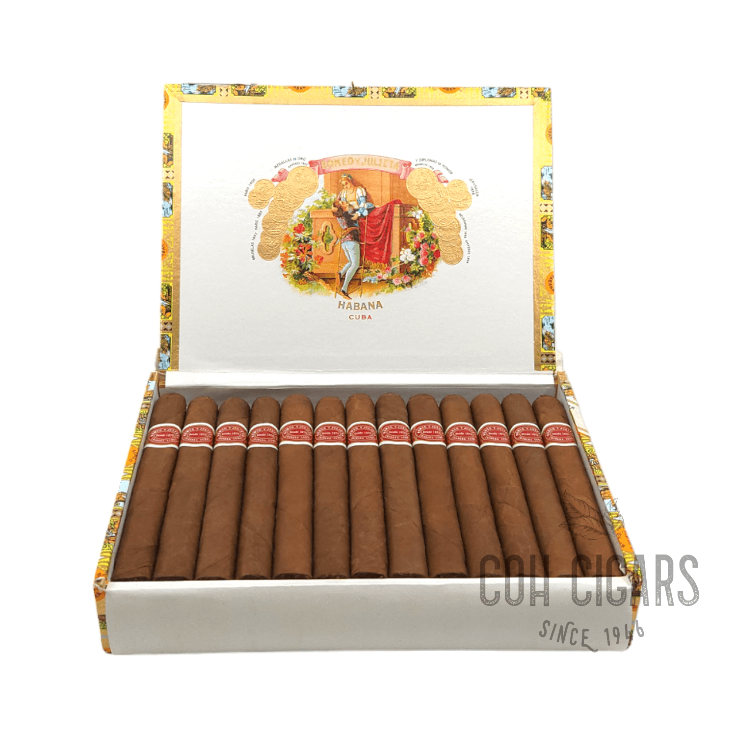 Romeo Y Julieta Cigar | Belvederes | Box 25 - hk.cohcigars