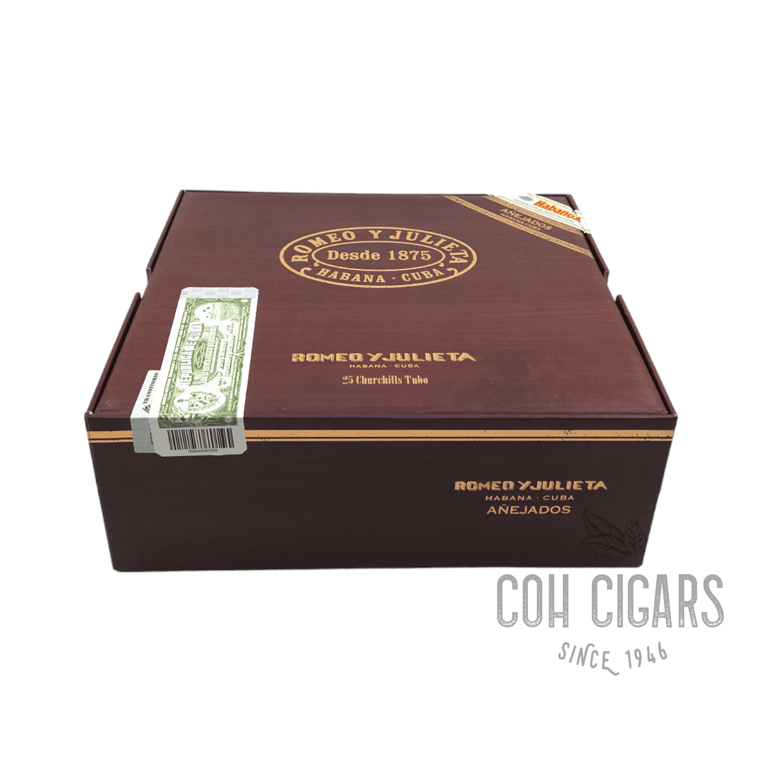 Romeo Y Julieta Cigar | Churchills Anejados A/T | Box 25 - hk.cohcigars