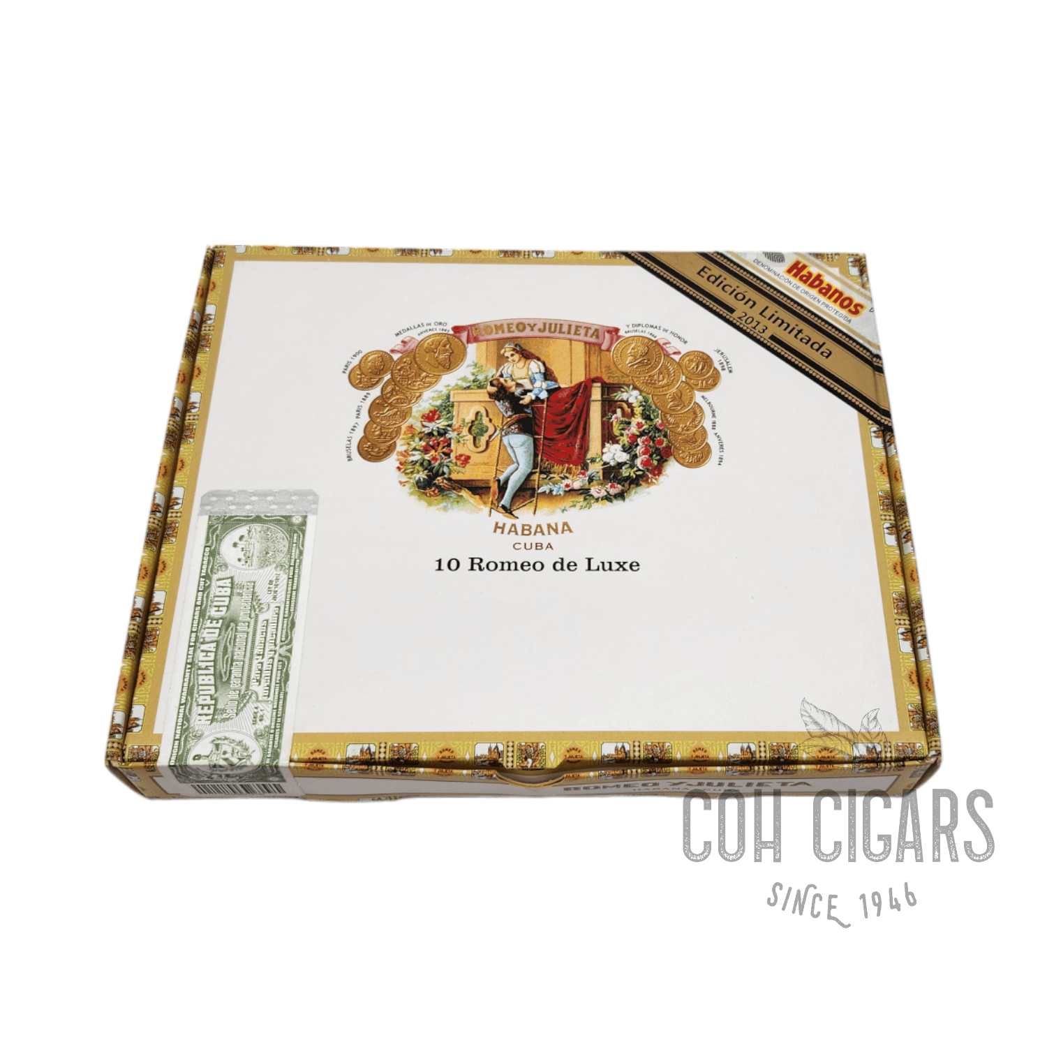 Romeo Y Julieta Cigar | Romeo De Luxe Edicion Limitada 2013 | Box 10 - hk.cohcigars