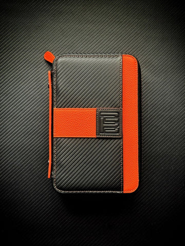 PROJECTCARBON | DRI CARBON SERIES - CARBON FIBER ORANGE DESIGN TRAVEL CASE