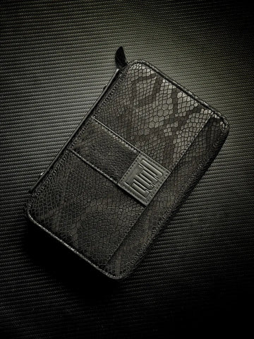 PROJECTCARBON |LEATHER X-SERIES - "DIGITAL SNAKE" TRAVEL CASE