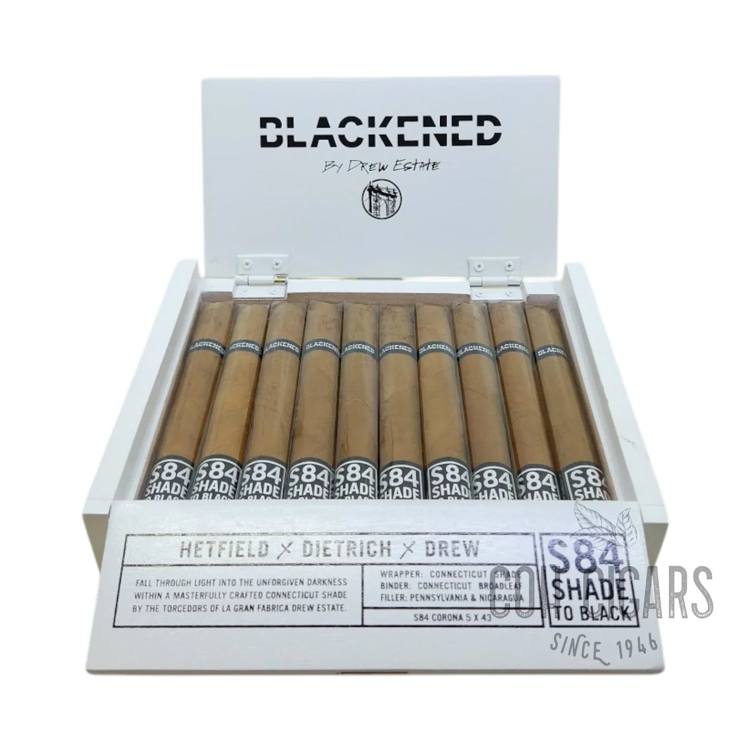 S84 Shade to Black Corona | Box 20 | Blackened Cigars - HK CohCigars -雪茄