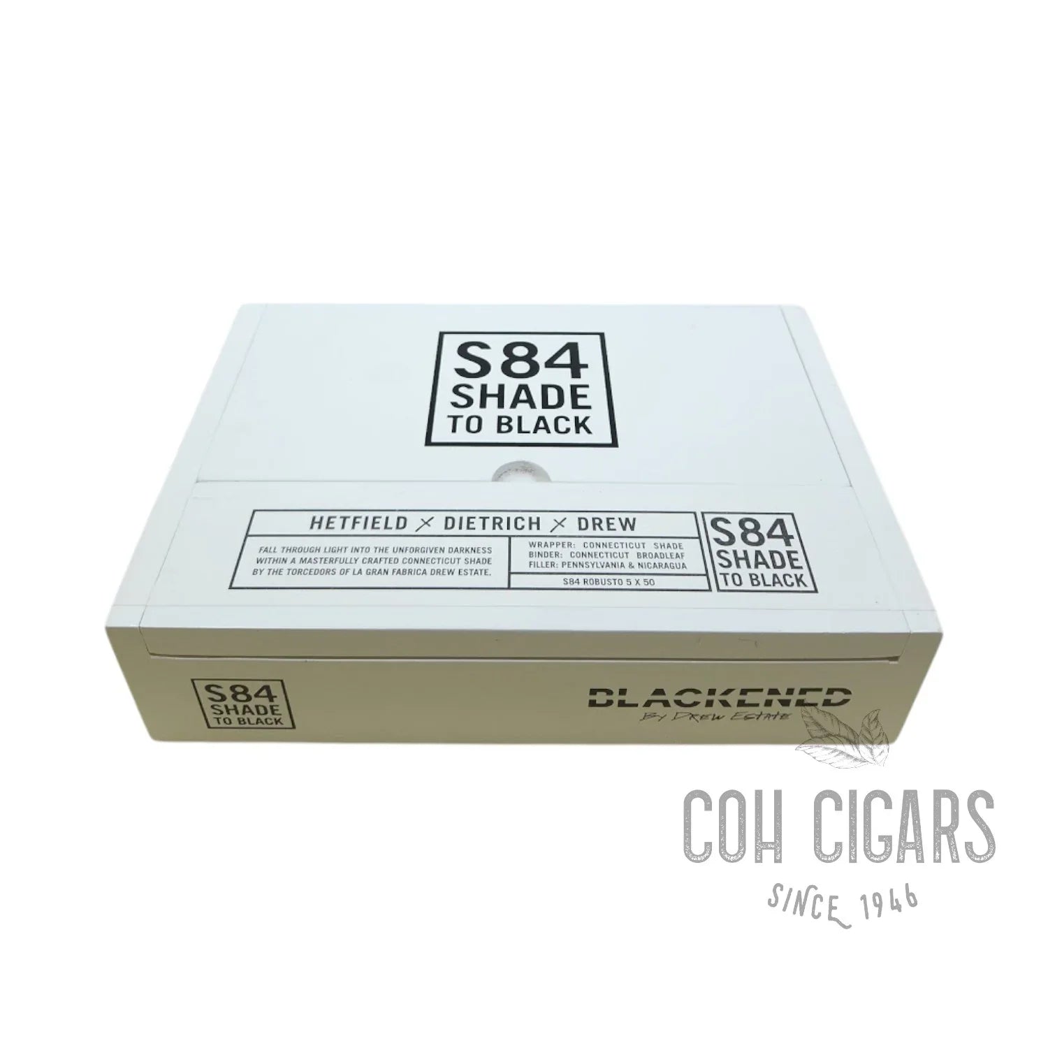 S84 Shade to Black Robusto | Box 20 | Blackened Cigars - HK CohCigars -雪茄