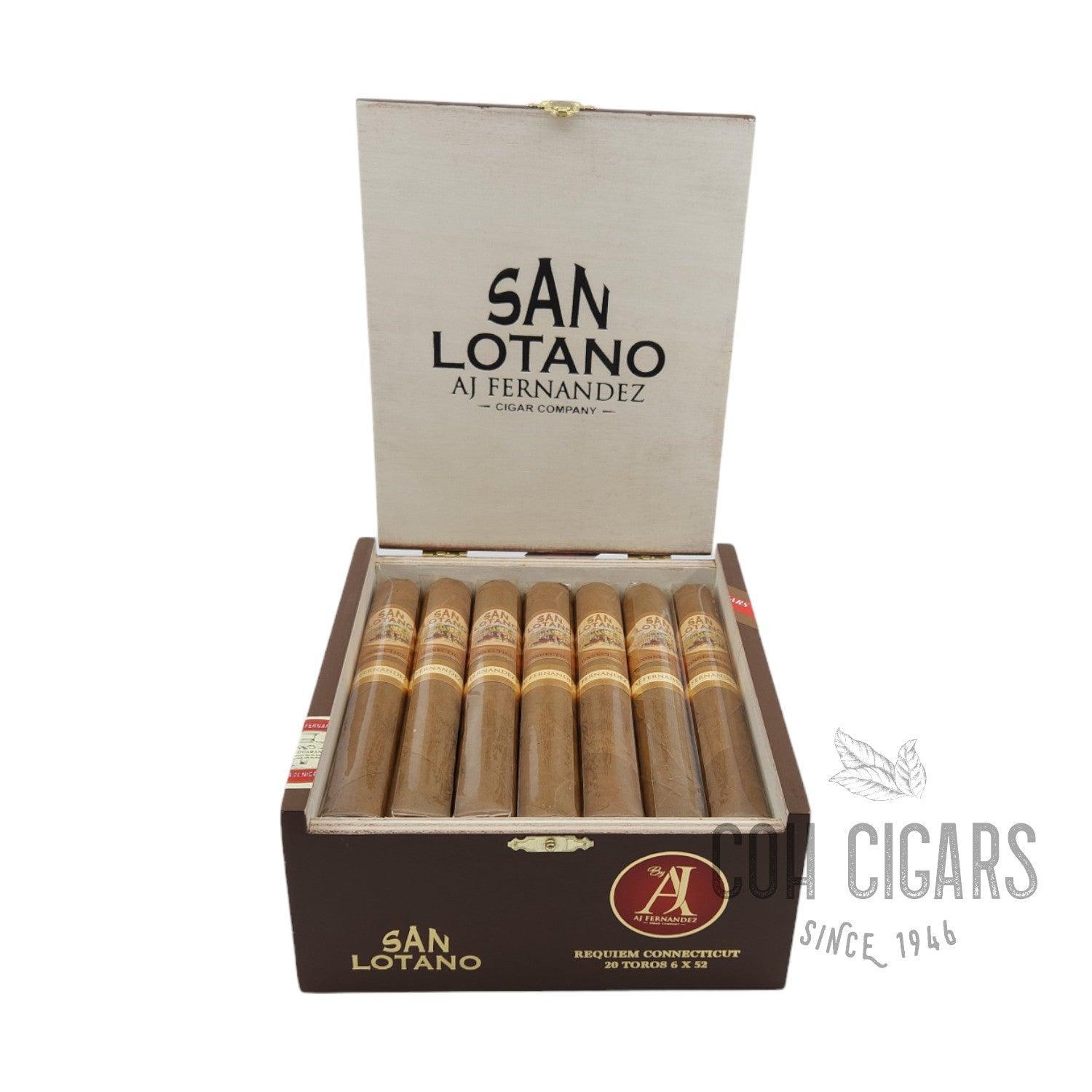 San Lotano Requiem Connecticut Toro | Box 20 | AJ Fernandez cigar - HK CohCigars
