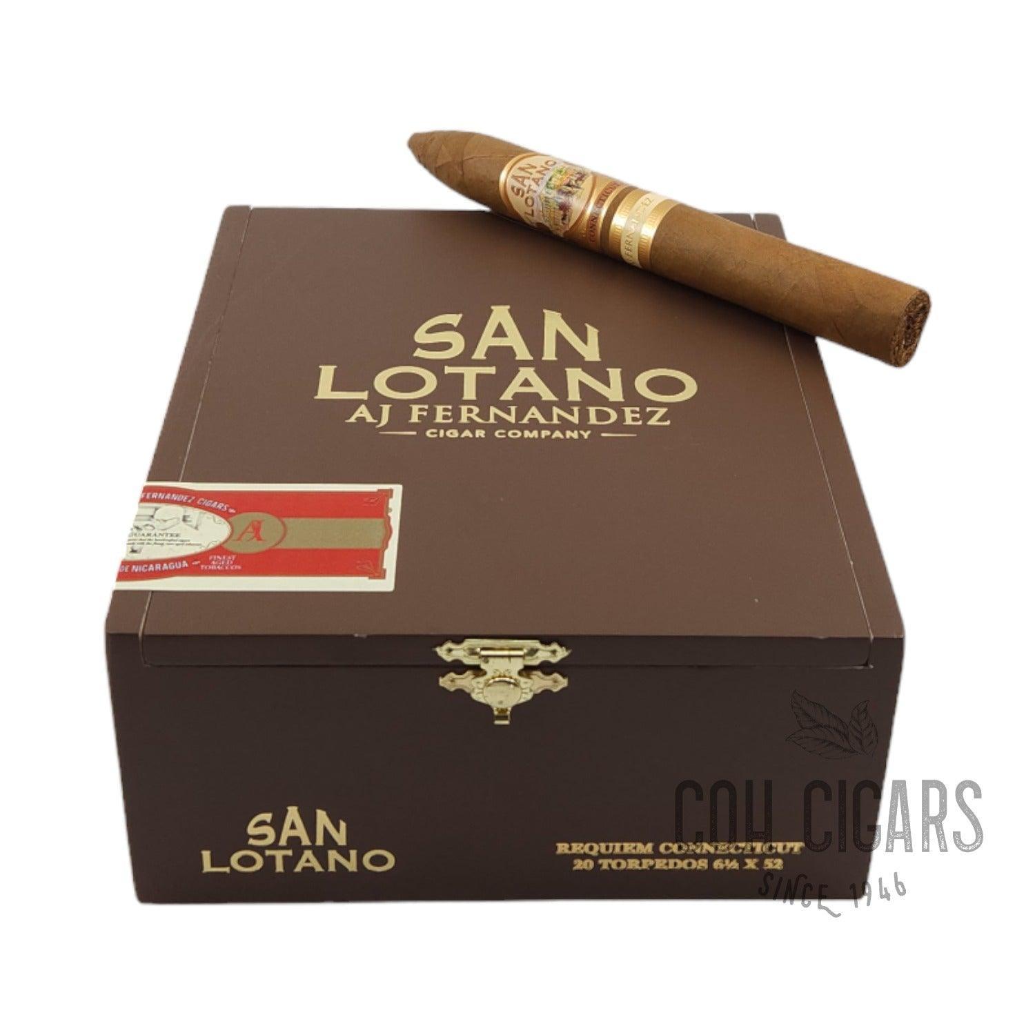 San Lotano Requiem Connecticut Torpedo | Box 20 | AJ Fernandez cigar - HK CohCigars