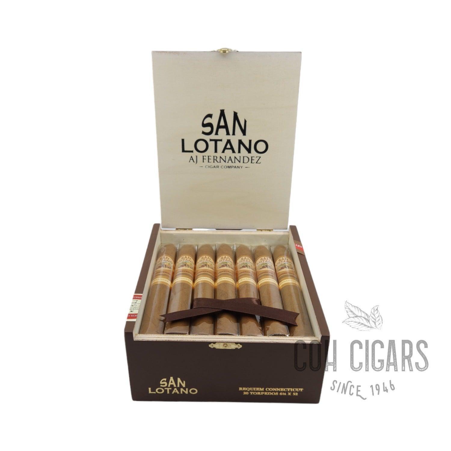 San Lotano Requiem Connecticut Torpedo | Box 20 | AJ Fernandez cigar - HK CohCigars