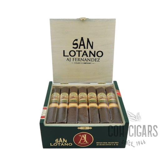 San Lotano Requiem Maduro Robusto | Box 20 | AJ Fernandez cigar - HK CohCigars
