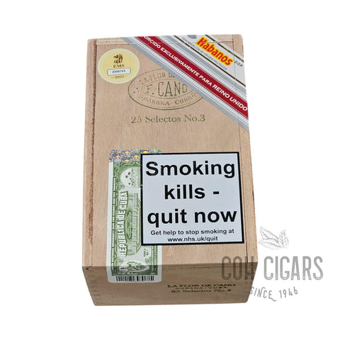 Selectos No.3 EMS | Box 25 | La Flor De Cano cigar - HK CohCigars
