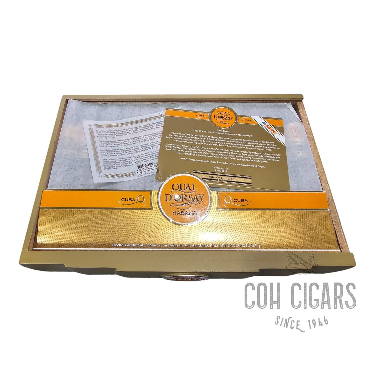 Senadores Limited Edition 2019 | Box 25 | Quai D'Orsay cigar - HK CohCigars