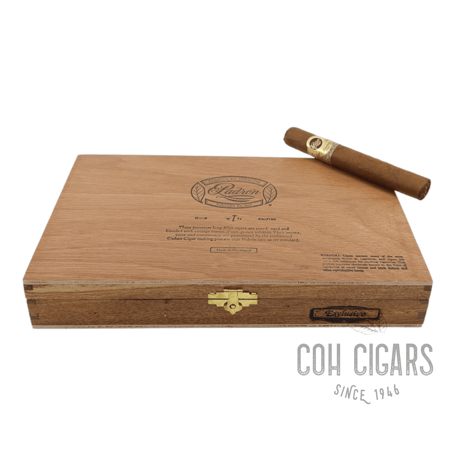 Serie 1964 Exclusivo Natural | Box 25 | Padron cigar - HK CohCigars