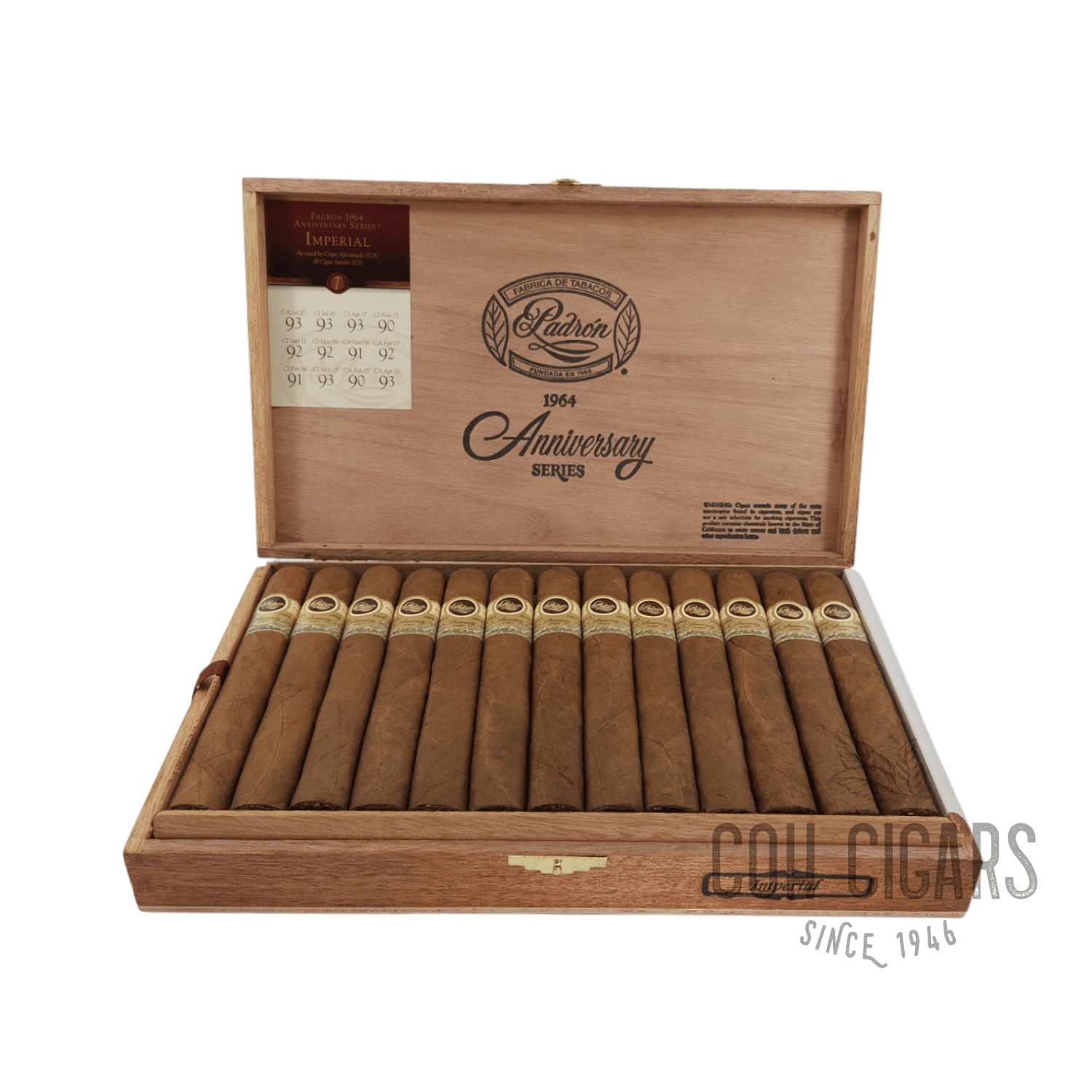 Serie 1964 Imperial Natural | Box 25 | Padron Cigars - HK CohCigars -雪茄