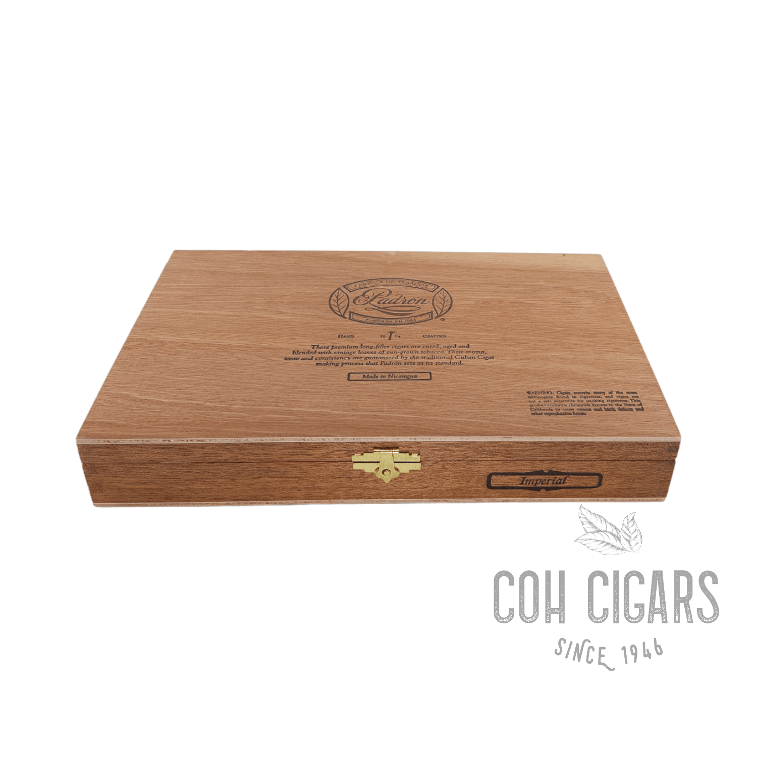 Serie 1964 Imperial Natural | Box 25 | Padron Cigars - HK CohCigars -雪茄