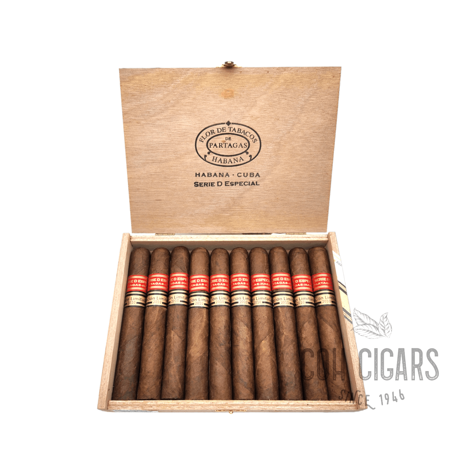 Serie D Especial Edicion Limitada 2010 | Box 10 | Partagas cigar - HK CohCigars