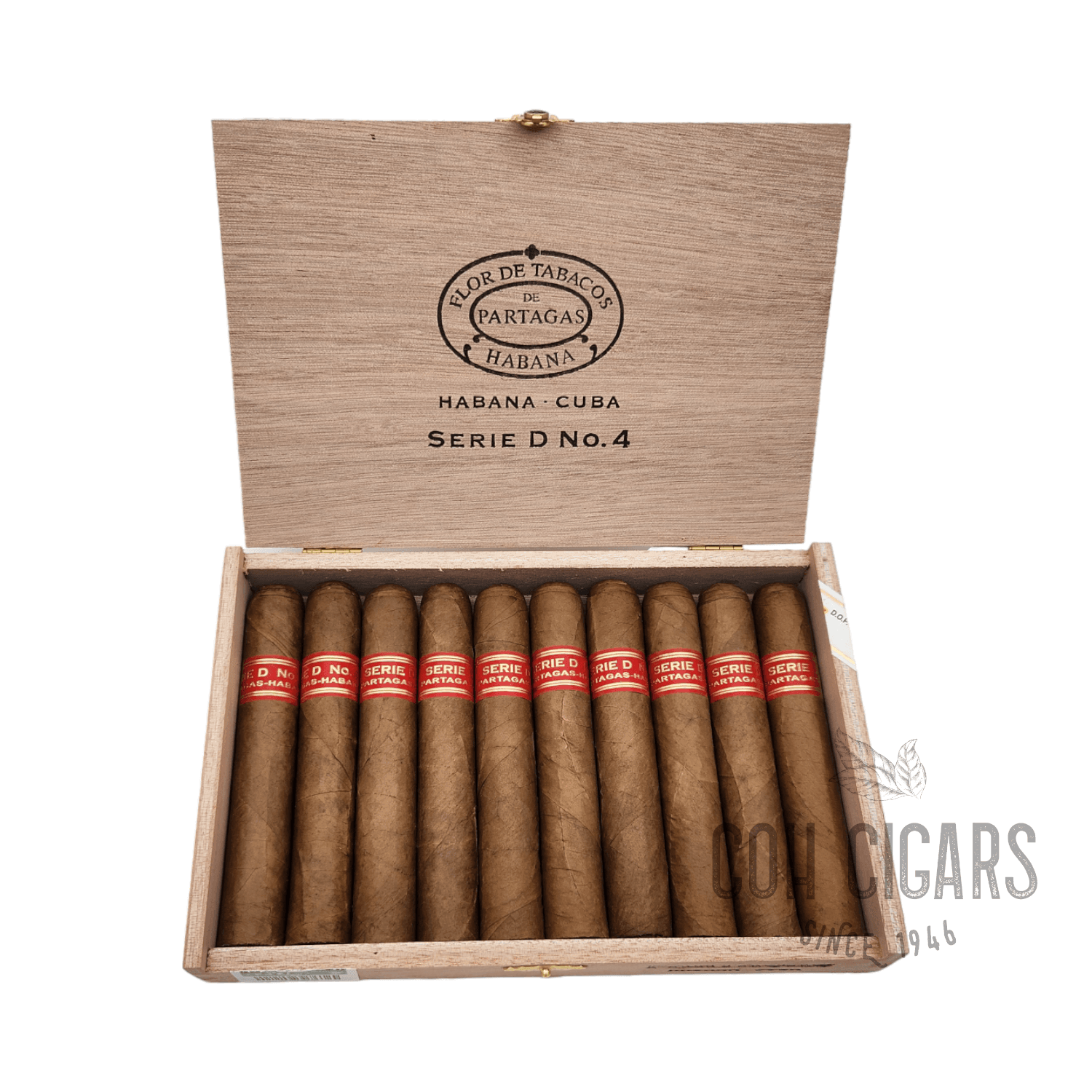 Serie D No.4 | Box 10 | Partagas cigar - HK CohCigars
