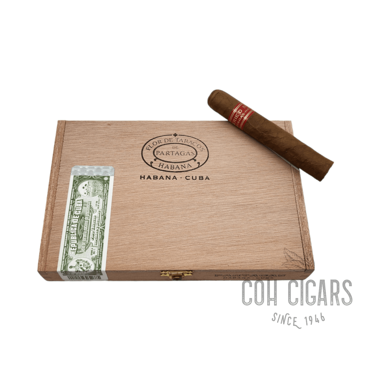 Serie D No.4 | Box 10 | Partagas cigar - HK CohCigars