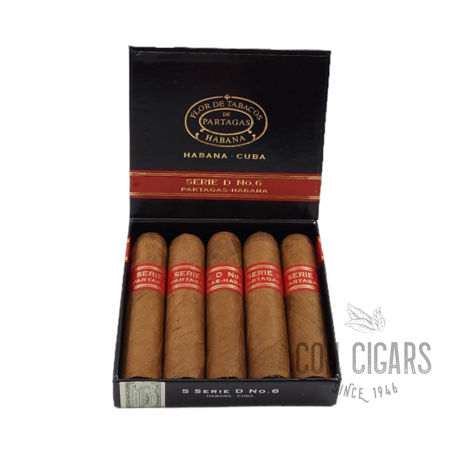 Serie D No.6 | Box 5x5 | Partagas cigar - HK CohCigars -雪茄