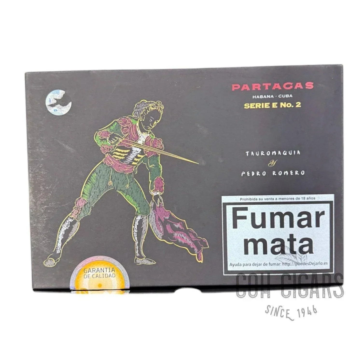 Serie E No.2 Tauromaquia | Box 10 | Partagas Cigars - HK CohCigars -雪茄