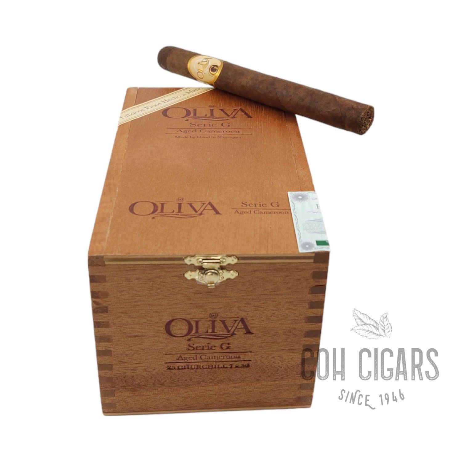 Serie G Aged Cameroon Churchill | Box 25 | Oliva Cigars - HK CohCigars -雪茄