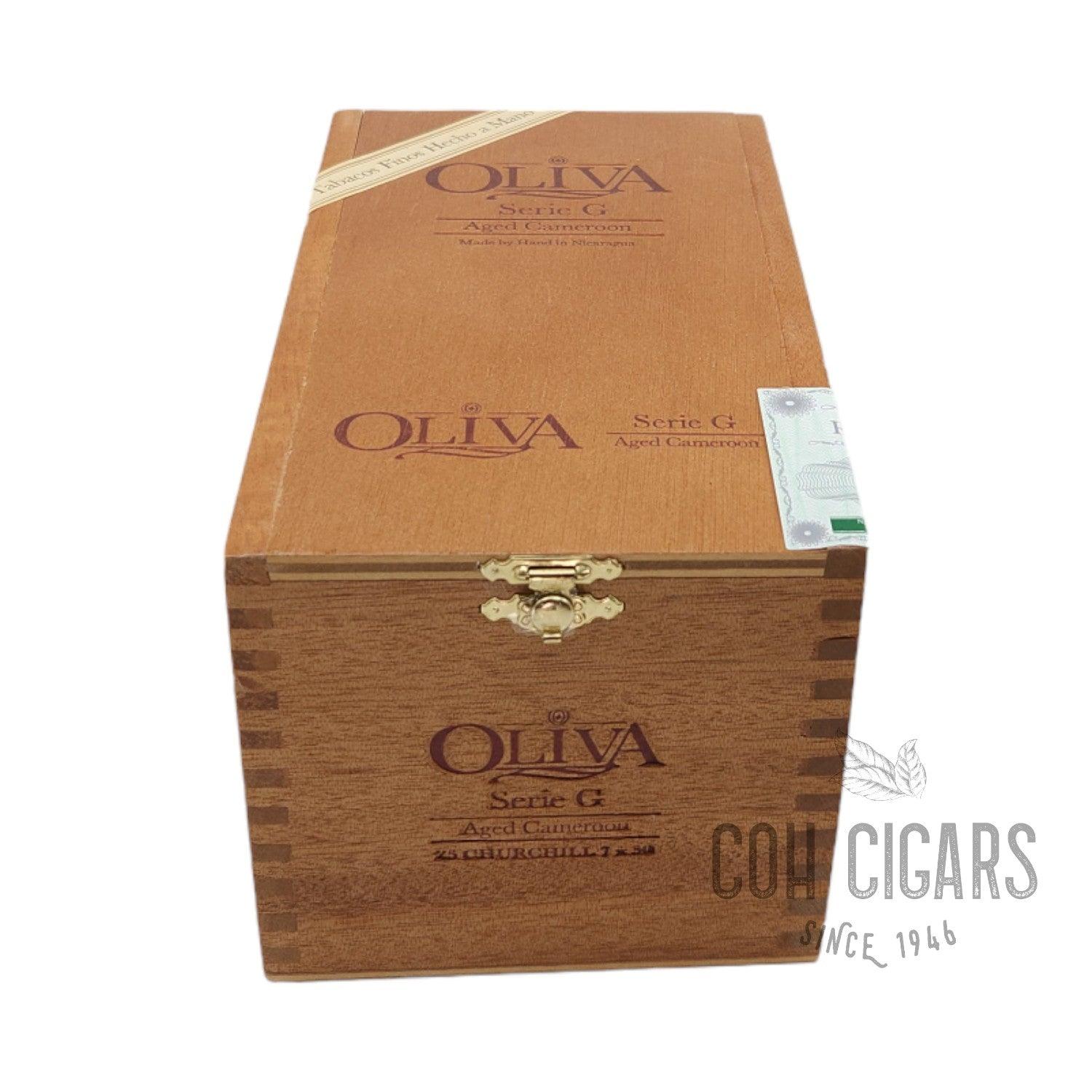 Serie G Aged Cameroon Churchill | Box 25 | Oliva Cigars - HK CohCigars -雪茄