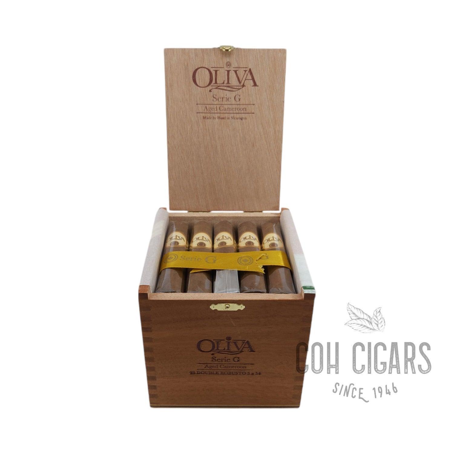 Serie G Aged Cameroon Double Robusto | Box 25 | Oliva cigar - HK CohCigars