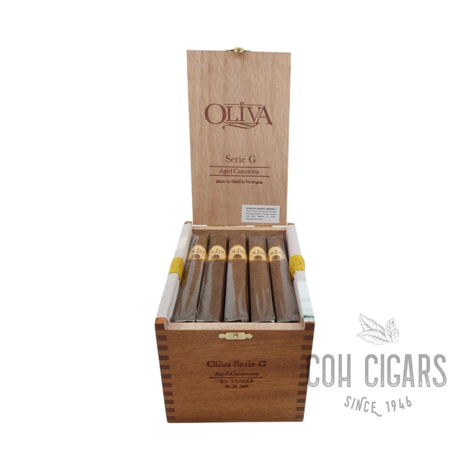 Serie G Aged Cameroon Toro | Box 25 | Oliva cigar - HK CohCigars -雪茄