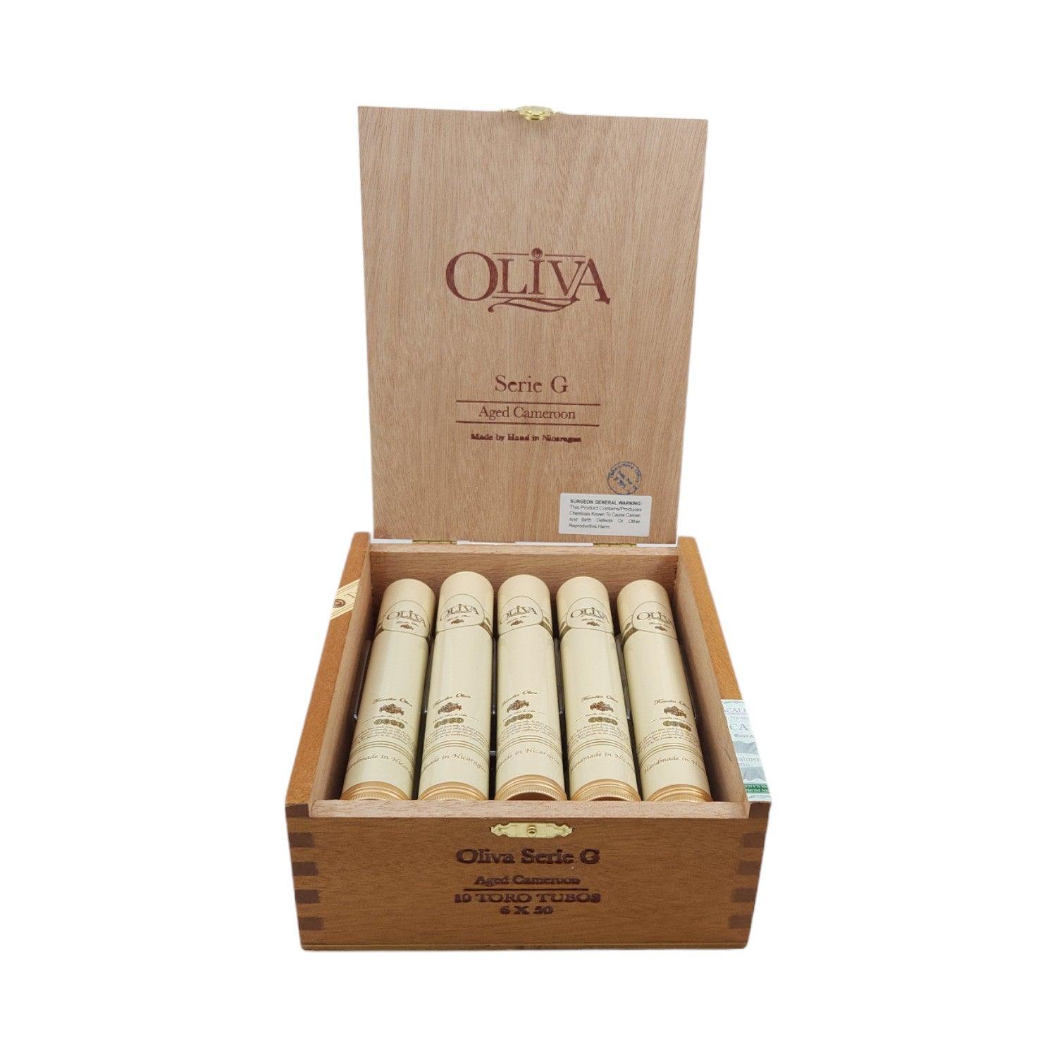 Serie G Aged Cameroon Toro Tubos | Box 10 | Oliva Cigars - HK CohCigars -雪茄
