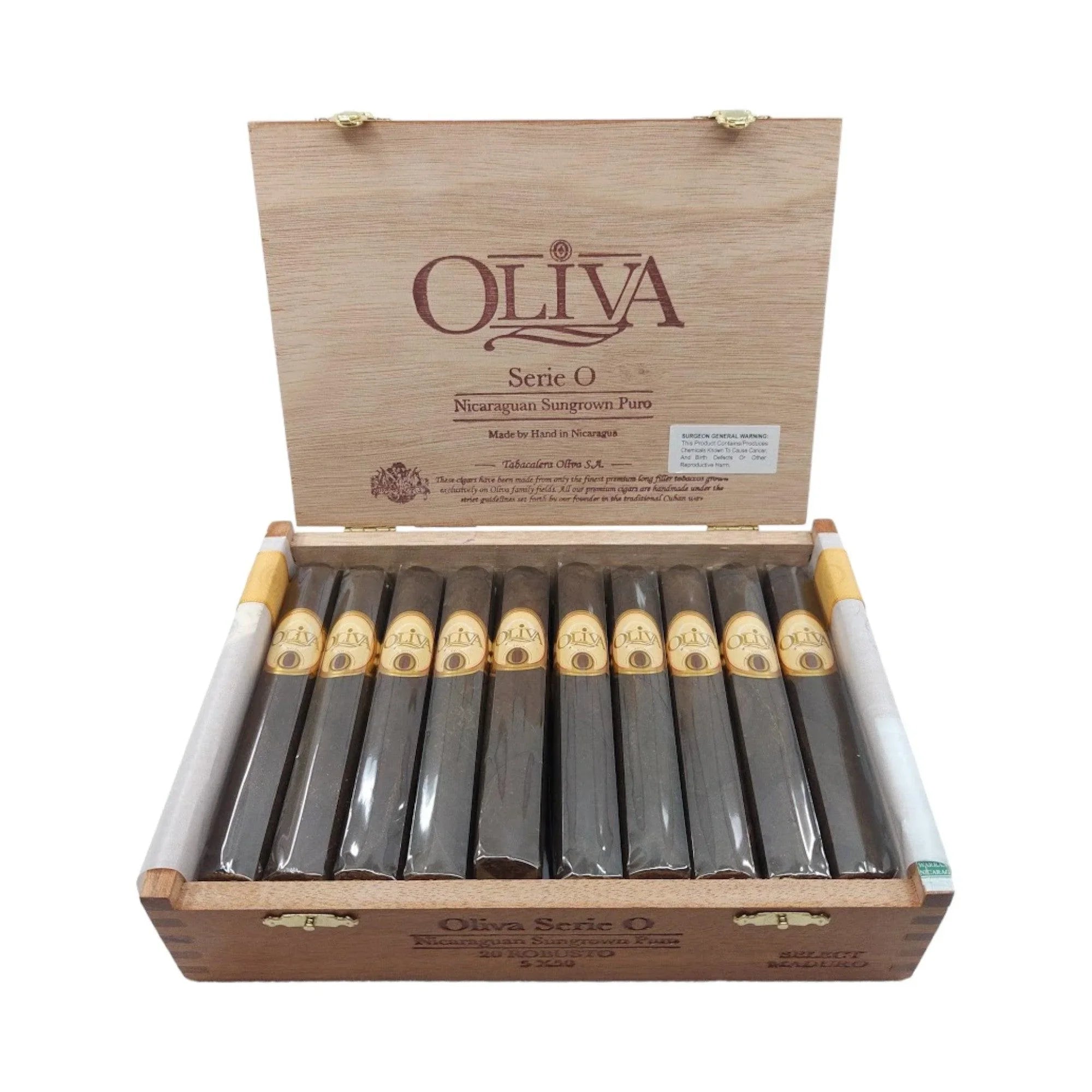 Serie O Maduro Robusto | Box 20 | Oliva cigar - HK CohCigars -雪茄